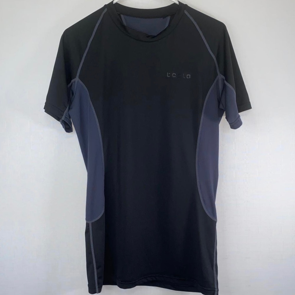 Tesla Fitted Crew Neck Short Sleeve Dri-Fit Tee
